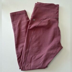 Fabletics Mauve PowerHold Leggings 7/8